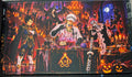 The Midnight Experiment Halloween Anime Crossover Playmat 24x14 Stitched TCG Gaming Mat