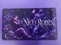 Celestial Elegance  Cosmic Anime Playmat Purple Galaxy 24x14 Stitched TCG Gaming Mat