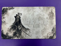 The Surgeon of Death chrome Anime Sword fighter Playmat 24x14 Premium Stitched TCG Gaming Desk Mat